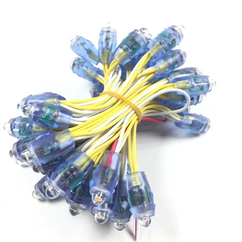 

12mm Pixel Module DC 5V Warmwhite / White / Green IP65 Waterproof Point Lights For Advertisement 500pcs/lot