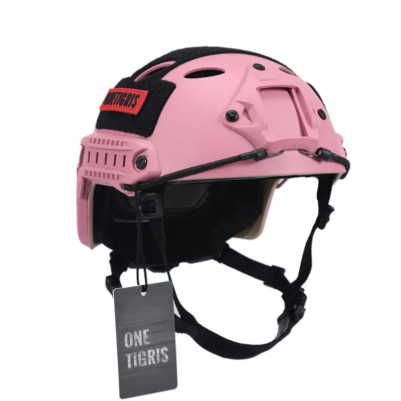 PJ Type Tactical Fast Helmet Female Pink Helmet For Outdoor