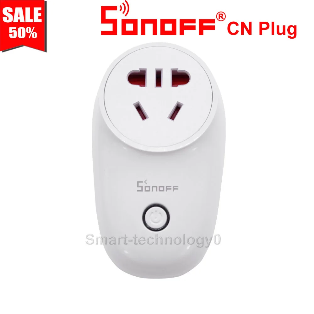 Sonoff S26 WiFi умная розетка EU/UK/US беспроводной штепсельный переключатель розетки питания приложение Ewelink работа с Homekit Alexa Google Assistant