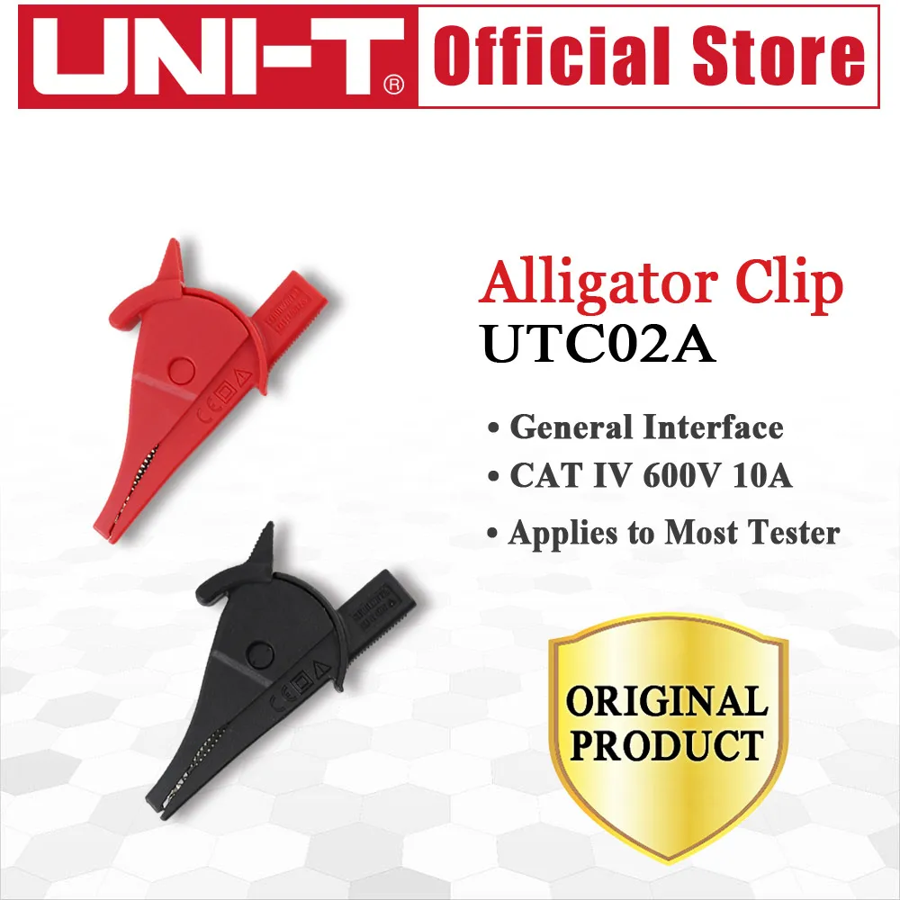 UNI-T UT-C02 UNIVERSAL Alligator clip CAT III 1000V 6A 