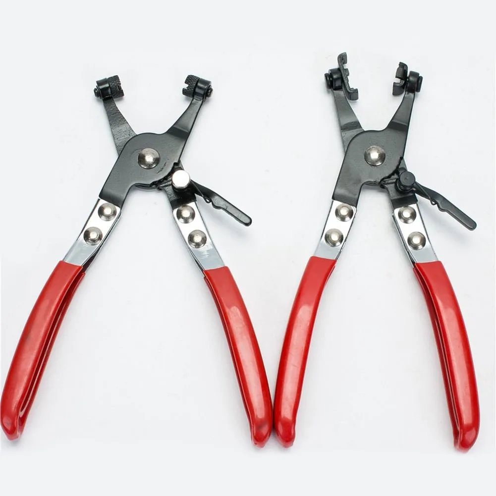 1 Sets Hose Clamp Pliers Tool Set Locking Flat Band Ring Spring Type
