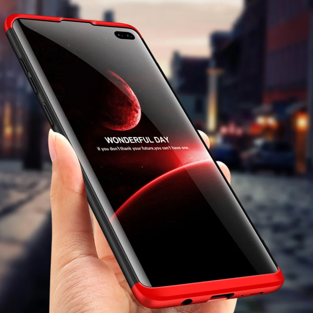 

For Samsung Galaxy S10 Plus Case 360 Degree Full Body Cover Case For Samsung S10 Plus Hybrid Shockproof Case for Galaxy S10+