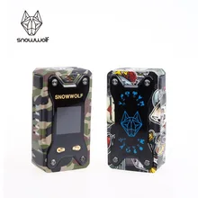 Novo e Original cigarro eletrônico Xfeng 230 W Box Mod Snowwolf apenas mod Vape mod 510 Fio Caixa de Controle de Temperatura Mod