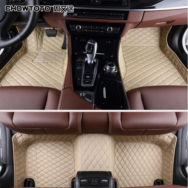 CHOWTOTO AA Custom Special Floor Mats For Porsche Panamera Easy To