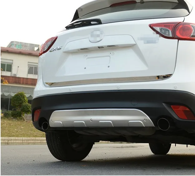 2-pcs-Stainless-steel-front-and-rear-Bumper-Protector-Skid-Plate-cover-FOR-CX-5-CX5 (1)
