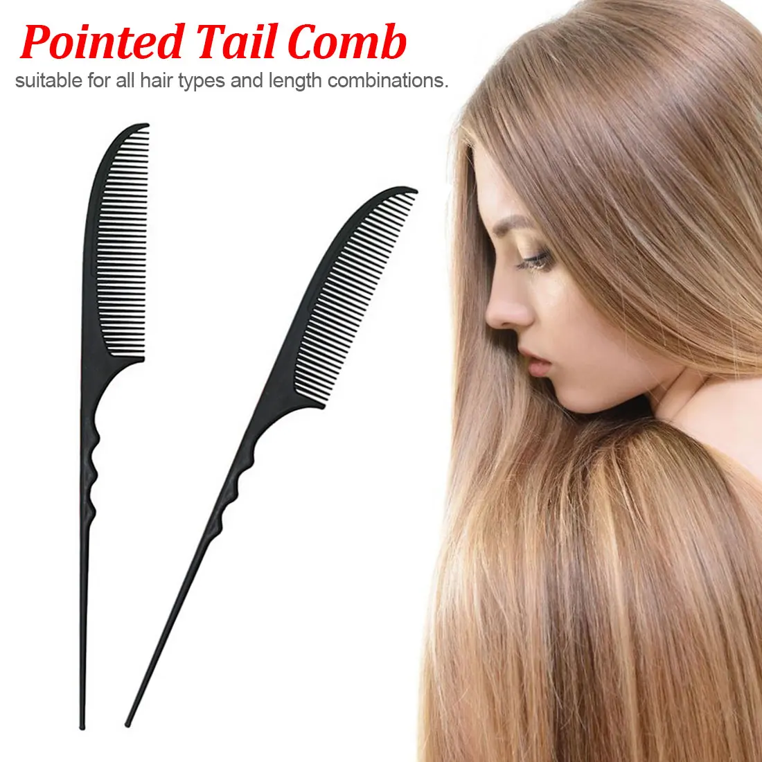 1 pièces peigne à cheveux bout pointu Nicety Type pince conception outils  de dessin pour brosse à cheveux kératine traitement style - AliExpress