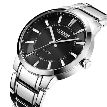 

Top Brand CURREN Men Watches Full Steel Analog Men Quartz Watch Para Sports Watches Men Business Watch relogio masculino 2017