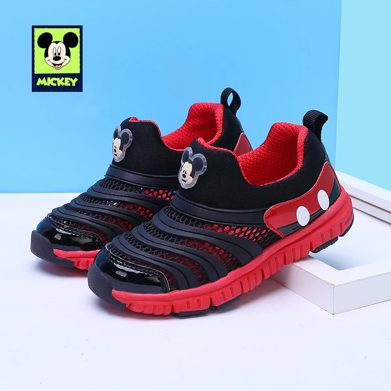

Disney children's shoes New summer boys girls caterpillar hollow sports shoes children's mesh casual shoes for kid size 26-35