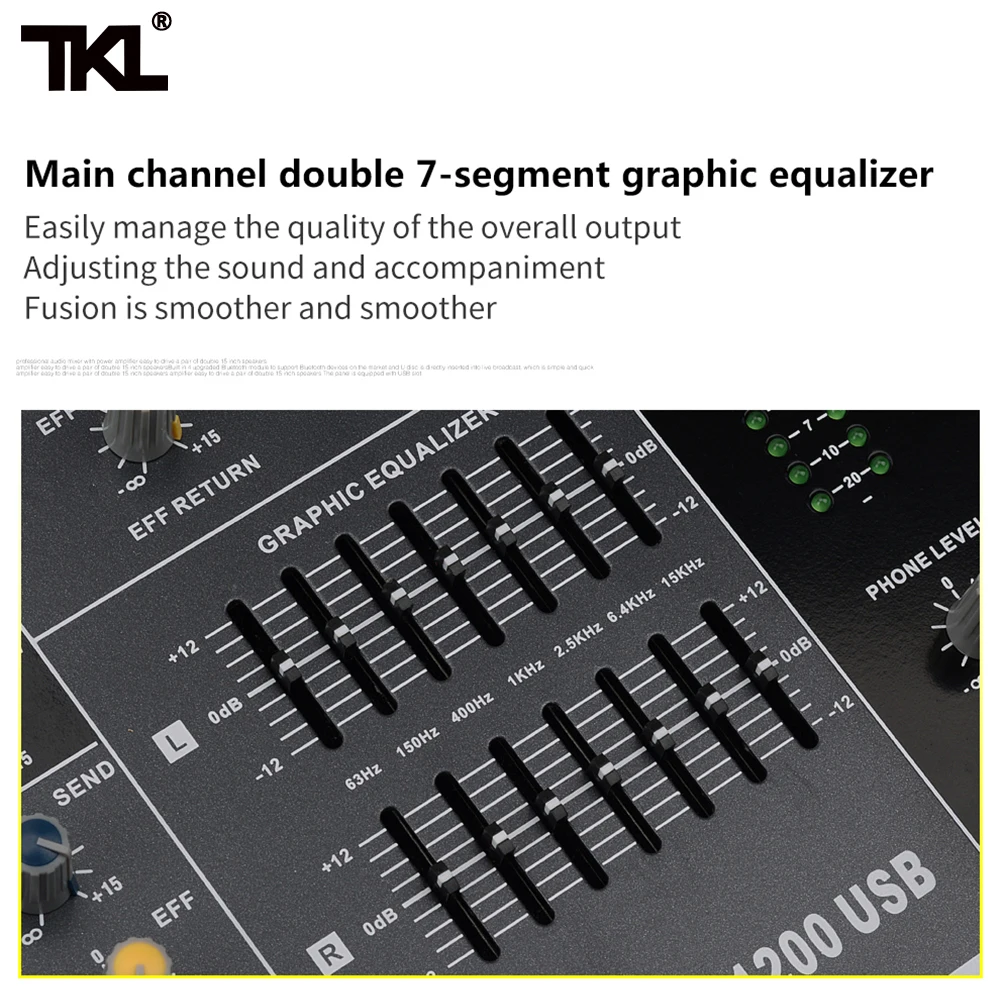 TKL SS600 Professional Mixing 6 Channel DJ Console