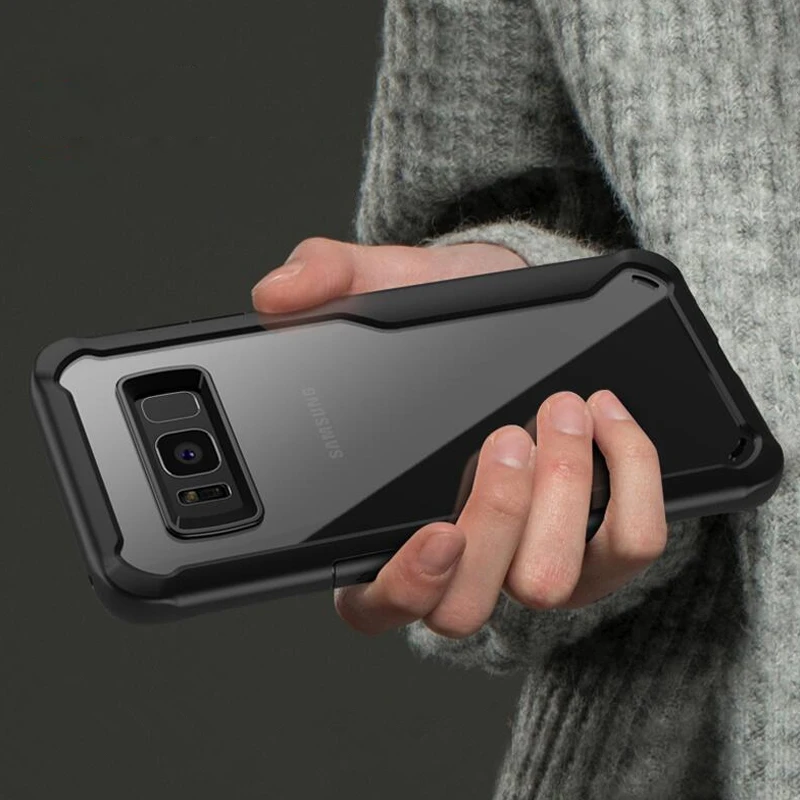 

Shockproof Armor Case For Samsung Galaxy S10 Plus S10e S8 S9 Note9 Transparent Full Protection Cover A5 A7 A6 A8 Plus 2018 Case