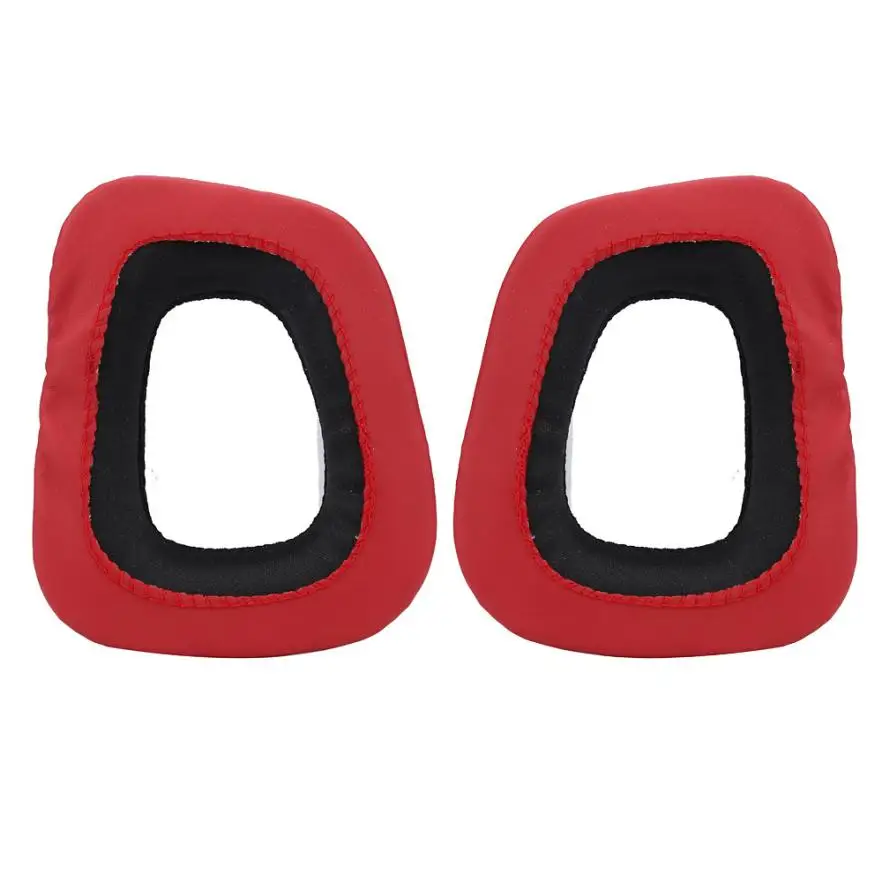 

Binmer Good Sale Replacement Ear Cushion Pads Ear Cups for Logitech G35 G930 G430 Headphone Red Jul 13