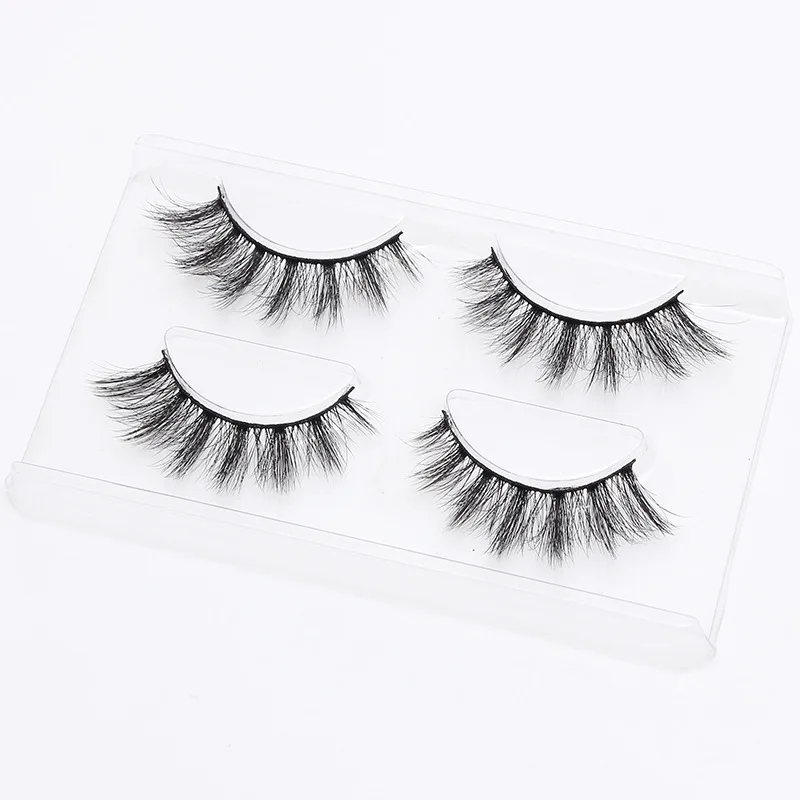 DOCOCER 2 пары natural накладные ресницы eyelashes длинные Макияж 3d Искусственные ресницы для красоты 759