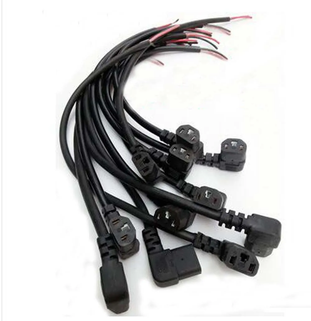 

1 piece Electric vehicle Power Cord E-bike Battery Connection Elbow Line Battery Cable Plug Wire Black 2.5 Square