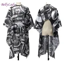 BellyLady Парикмахерская накидка для стрижки волос для домашнего использования водонепроницаемая ткань для стрижки волос Парикмахерская мантия инструмент