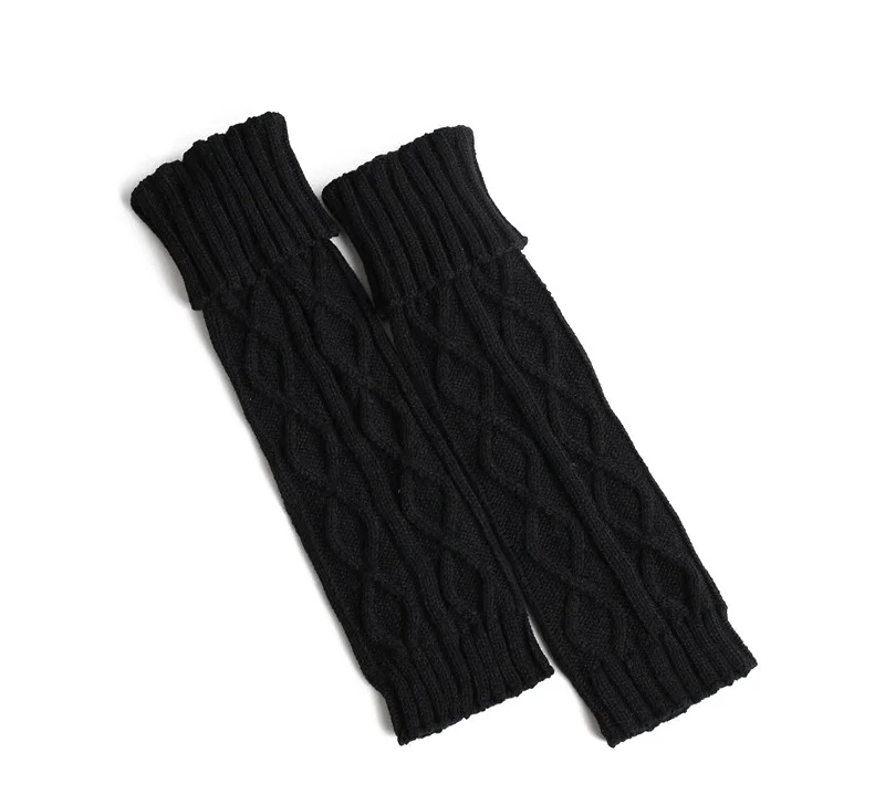 1 пара Женские трикотажные носки для йоги осенние зимний акриловый антибактериальные вязаные гетры дышащие антифрикционные ластичные манжеты