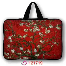 Ван Гог Plum цветок 1" Laptop Sleeve сумка обложка+ Скрыть Ручка для 14" Lenovo Thinkpad/ sony VAIO