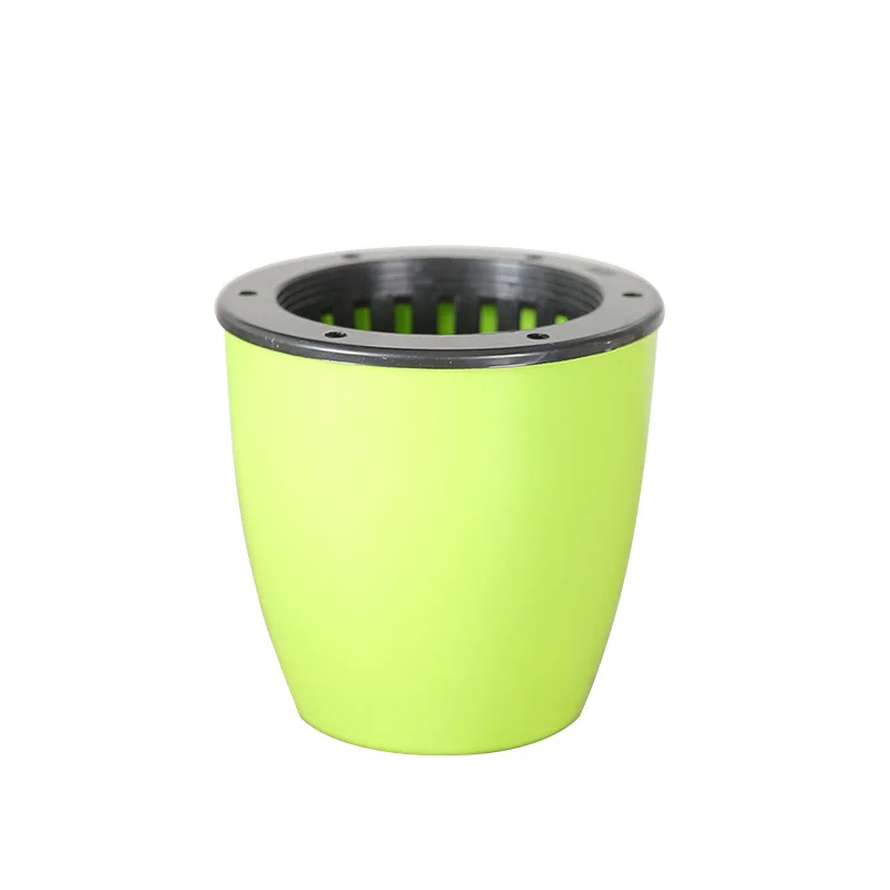 Home Plant Flower Pots Plastic Starting Two-Tone Universal Soft Flowers Nursery Seeds Storage Pots Container Garden Decoration