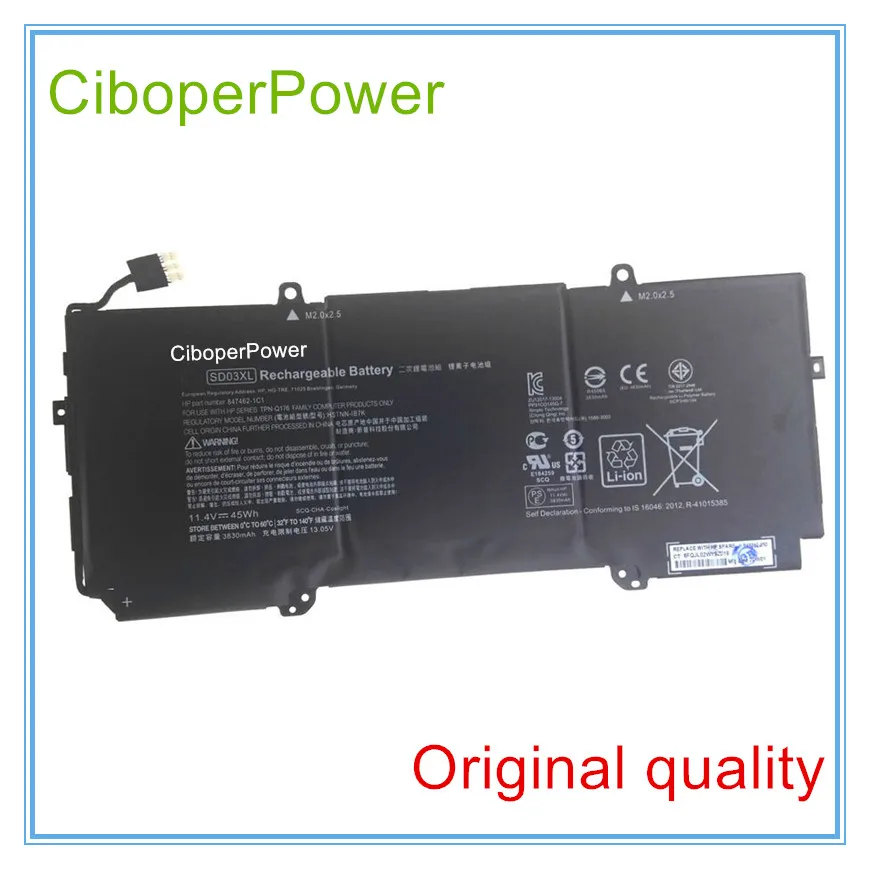 Оригинальный 11 4 V 45wh 3950mAh Аккумулятор для ноутбука SD03XL Chromebook 13 G1 | Компьютеры и