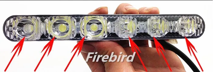 Free Shipping 12w Power Led DRL Daytime Running Lights Super Cold White Fog Lamps Or Assist
