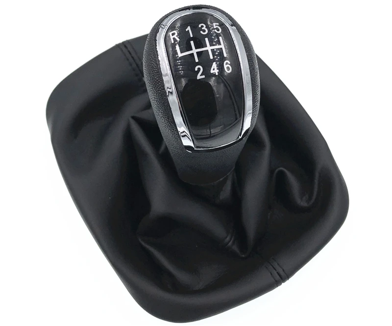 

High Quality 6 Speed HZTWFC-14.4 For Skoda Superb 2008-2013 Car Gear Shift Knob With Black Boot