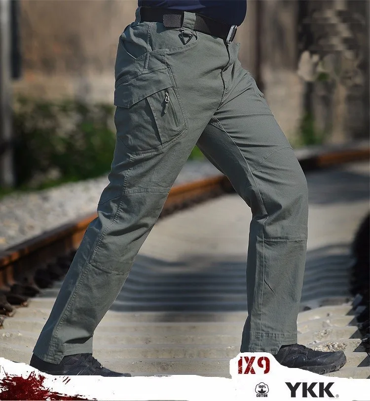 TAD IX9 военный тактический брюки карго брюки SWAT Для мужчин Пеший Туризм армии Повседневное Военные Брюки Охота Открытый Отдых Брюки