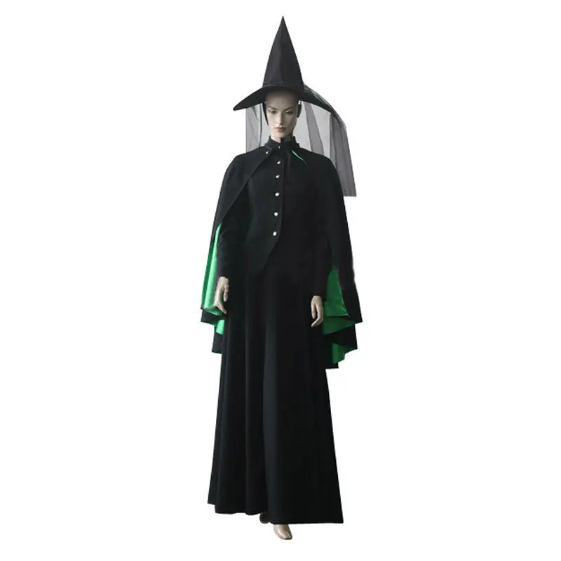 Bad Witch Cosplay dress costume for Halloween Christmas role playing party for adult woman girl