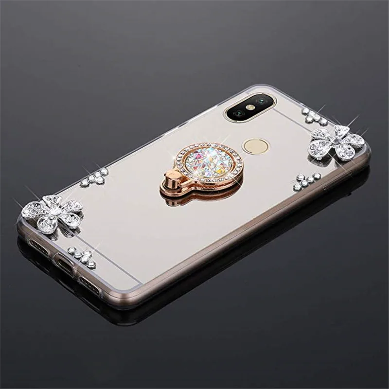 Для Xiaomi MIX 2S Mix 2 Capa полный противоударный шикарный зеркальный чехол Redmi Note 7 pro 6 6a S2 4