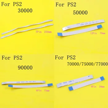 

JCD 50PCS 7000x 75000 77000 Power Reset Switch Ribbon Flex Cable For PS2 30000 50000 90000