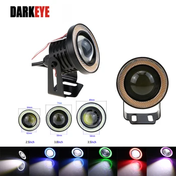 

2PCS Angel Eyes Fog Lamps Daytime Running Lights 2.5inch/3inch/3.5 Inch Car DRL Any Car 2800lm IP67 waterproof led eye H