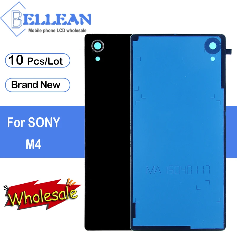 Dinamico Новый E2303 задняя крышка для Sony M4 Aqua Корпус E2333 E2353 Задняя батареи корпус двери