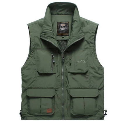 Жилет мужской Повседневный с карманами в стиле милитари 2019|vest men casual|brand vest menvest brand