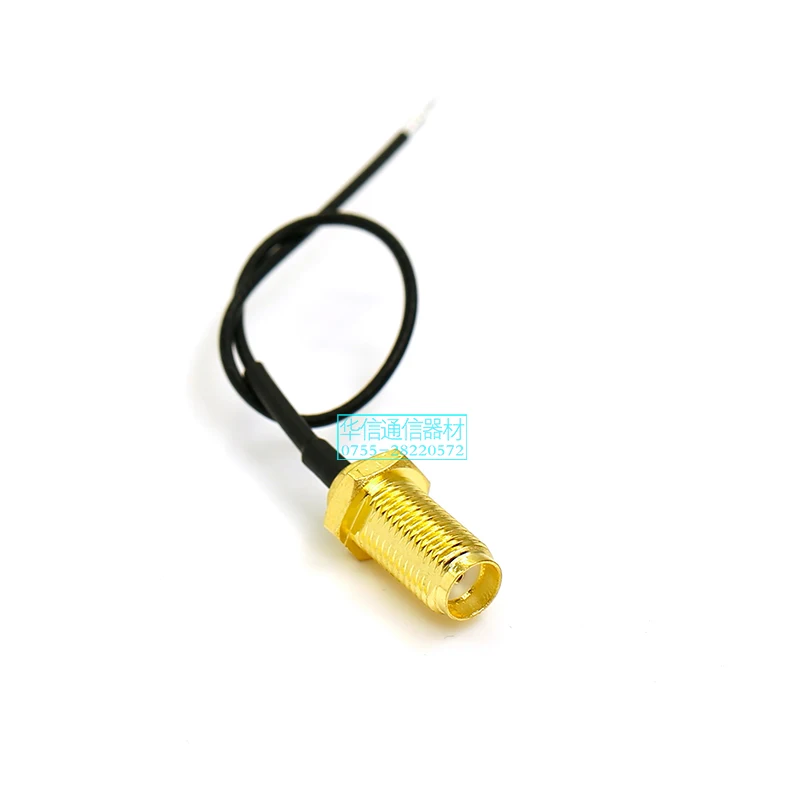 용접형 SMA 피그테일 커넥터 안테나 RF-SMA 점퍼 암, WIFI GSM GPS RG1.13 케이블, 15cm