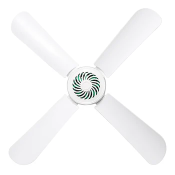 

220V/250V AC 18W 4 Blades portable Mini Ceiling Fan Camping Home Indoor Hanging Summer Cooler Switch With 1.5m Cable removable