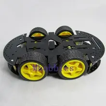 Brand New high quality HC 4WD robot chassis smart cart robot platform with motor