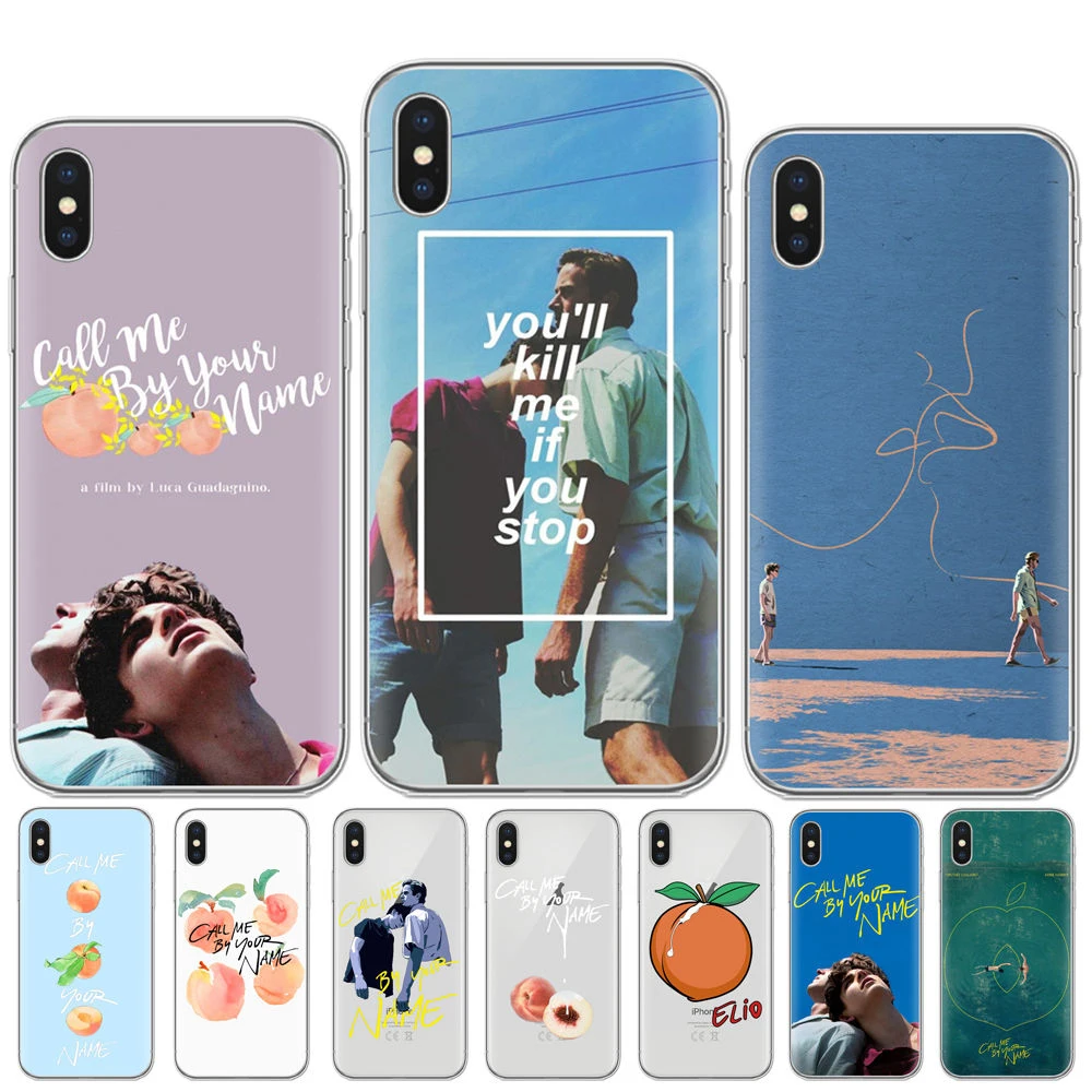 Мягкий ТПУ чехол для телефона Call Me by ваше имя Apple iPhone X 10 8 Plus 7 6 6S 5 8Plus SE силиконовый |