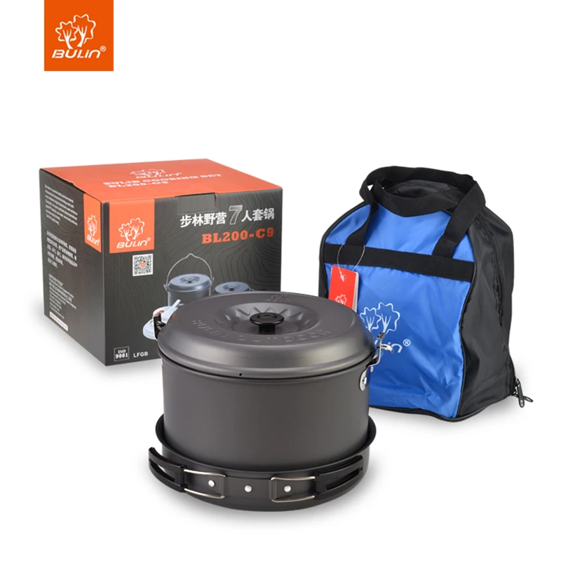 7 persona olla Cookware senderismo Set BL200-C9