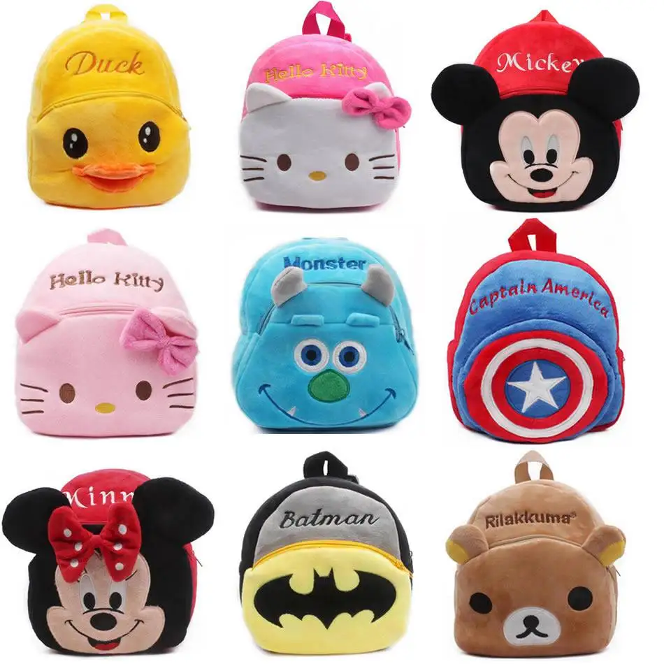 1 3Y Plush Cartoon Hello Kitty font b School b font font b Bag b font