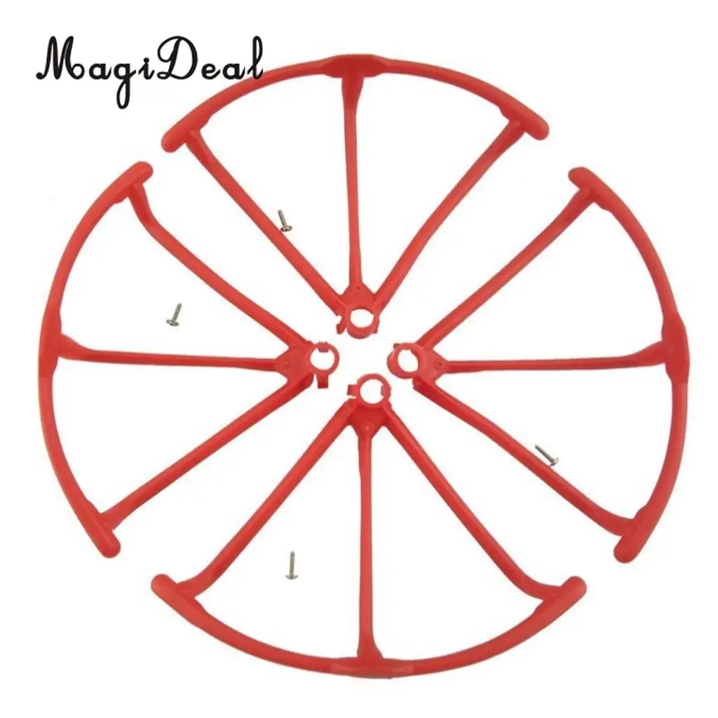 MagiDeal Motor+Propeller+Bumper+Bearing Shafts CW CCW Motor Set for Hubsan X4 H502S H502E H507A RC Drone Parts