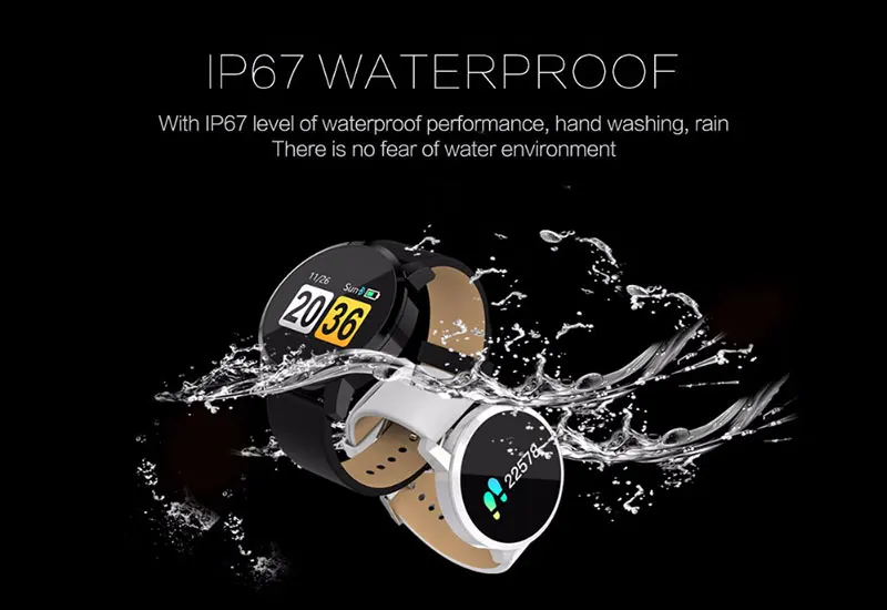 VERYFiTEK Q8 Heart Rate Monitor Smart Watch Blood Pressure Oxygen SmartWatch IP67 Pedometer Men Women Sport Fitness Watches (5)