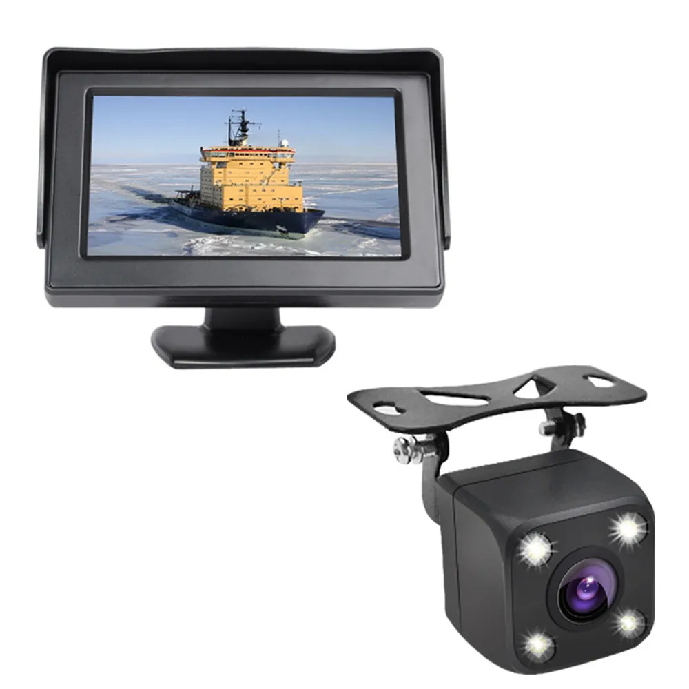 

Carsanbo High Quality 4.3 Inch Car Monitor LCD Screen Reverse Parking System With Car Reverse Rear View Camera