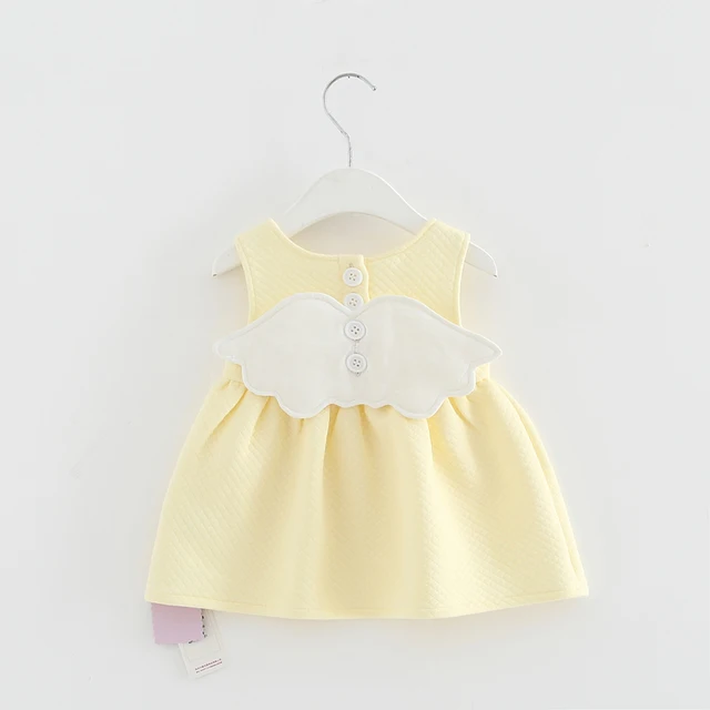 Baby Angel Feathers Frock