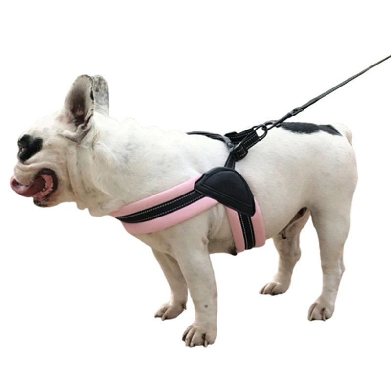 

New Arrived Small Medium Large Dog Harness Leash Set Reflective Lead Harnesses For Dogs Pet Pitbull Buldog Breast-band