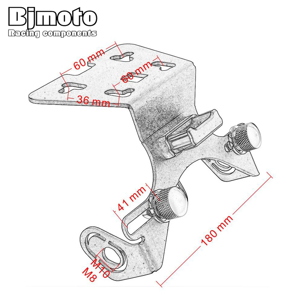 Bjmoto для kawasaki ninja250 ninja 300 2013 2014 2015 2016 2017 крыло устранение хвоста аккуратный