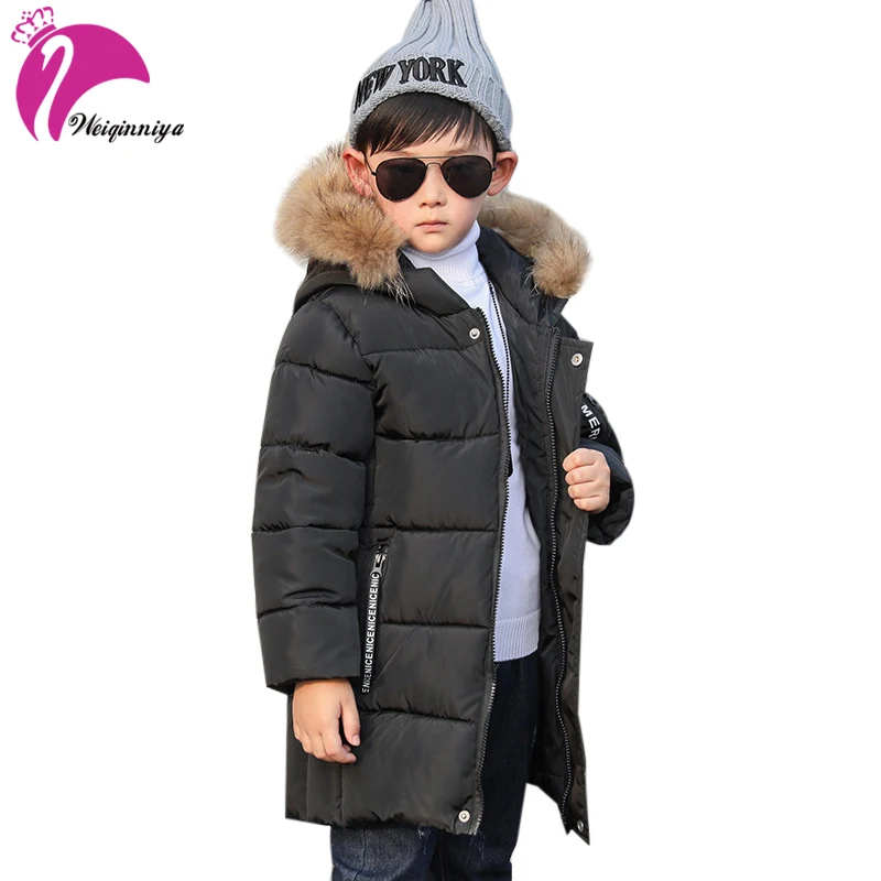 weiqinniya Boys Down Parkas Jackets Winter Kids Parka Fur Hooded Jacket For Boys Fashion Children Letter Down Jacket Boy Jackets weiqinniya Boys Down Parkas Jackets Winter Kids Parka Fur Hooded Jacket For Boys Fashion Children Letter Down Jacket Boy Jackets