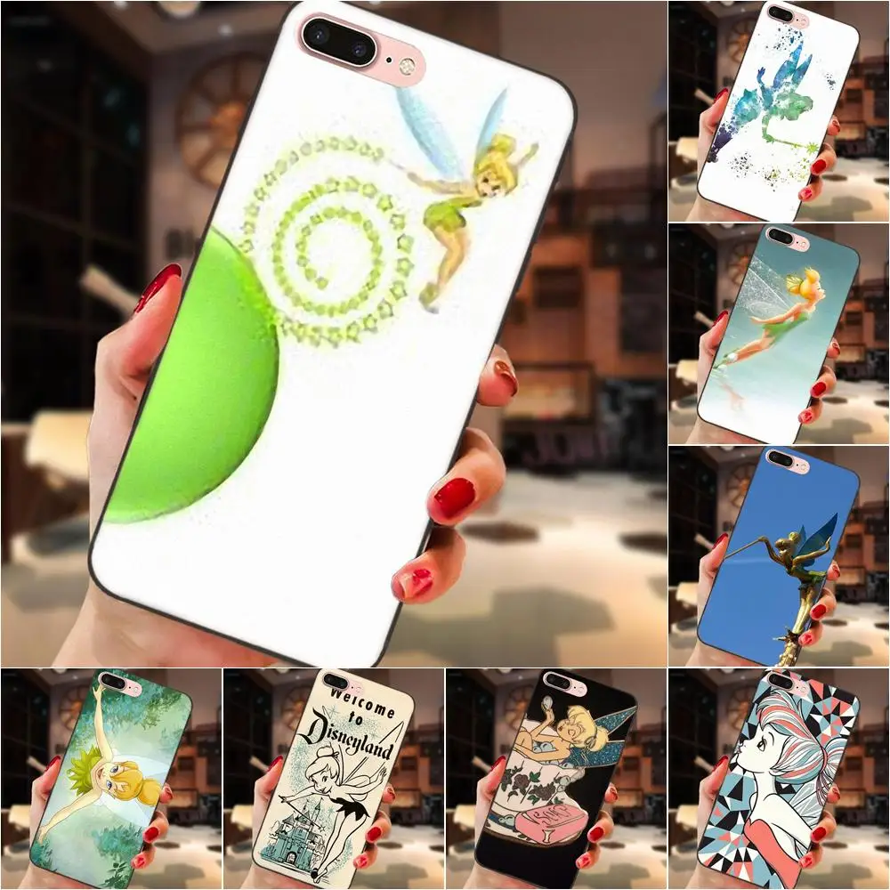 

Luxury Cell Phone Cases For Samsung Galaxy Note 4 8 9 G313 S3 S4 S5 S6 S7 S8 S9 S10 Edge Plus Lite I9082 Tinkerbell Tinker Bell
