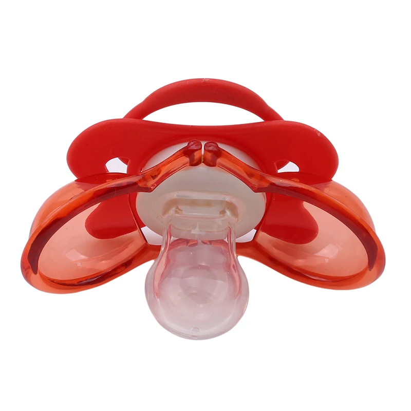 

Silicone Baby Nipple Pacifier Three Stages Pacifier with Automatic Closure Dustproof Cover Different Pacifier for Different Age