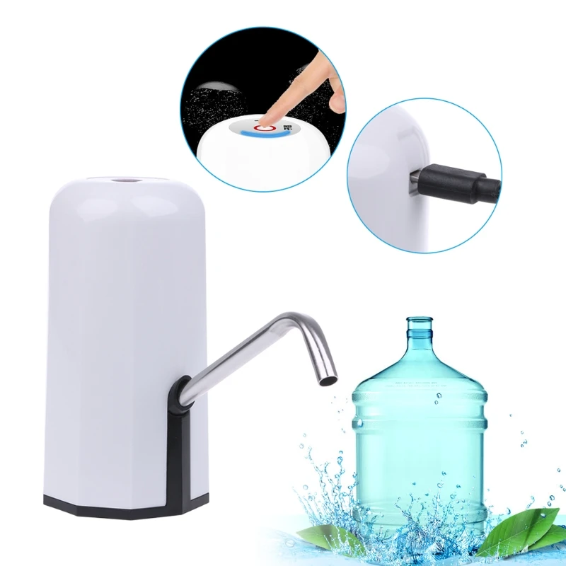 Automatic Electric Portable Water Pump Dispenser Gallon Drinking Bottle Switch USB Water Dispenser Home Kitchen Appliance Automatic Electric Portable Water Pump Dispenser Gallon Drinking Bottle Switch USB Water Dispenser Home Kitchen Appliance