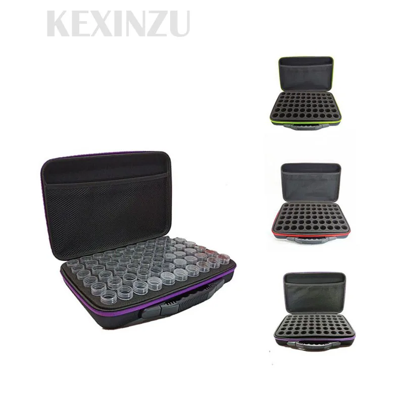 

60 Bottles Diamond Painting Cross Stitch Accessories Tool Box Container Daimond Storage Full Square 5D Embroidery Mosaic