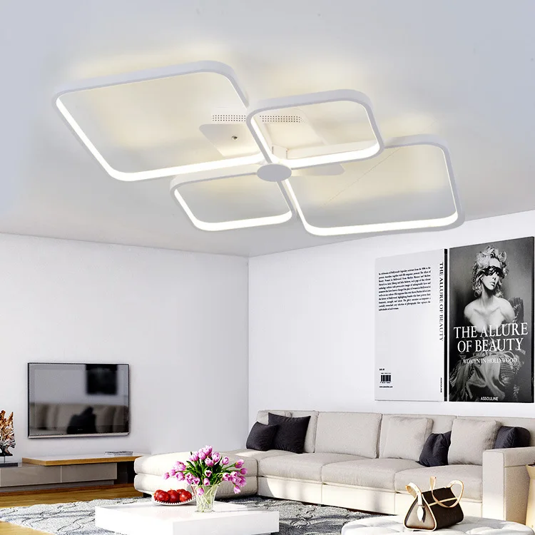 

A1 Direct LED ceiling lamps simple and modern creative personality atmosphere acrylic master bedroom living room lights FG126