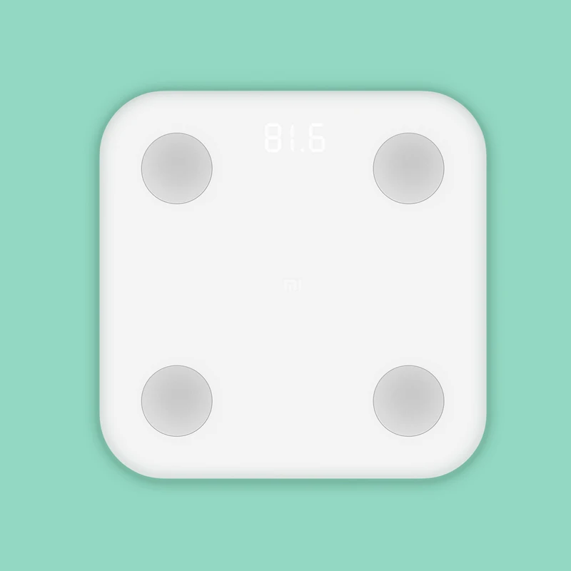 

NEW Xiaomi Mi Smart Body Fat Scale 2 Mifit APP & Body Composition Monitor With Hidden LED Display And Big Feet Pad